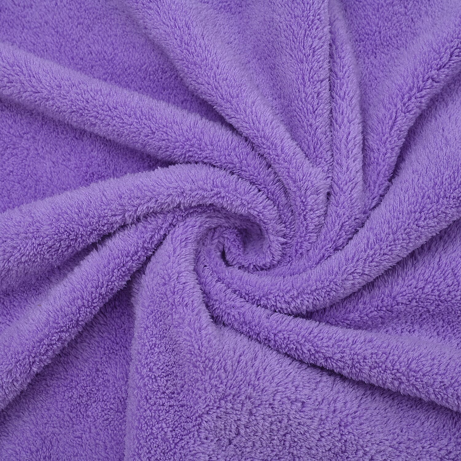 Set of 2 - Microfiber Towel (includes 1 Bath Towel - 140x70Cm & 1 Face Towel - 75x35Cm) - Lilac