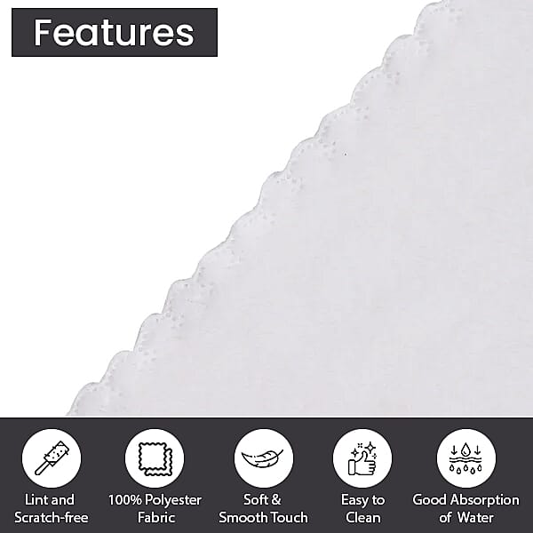 Set of 2 - Microfiber Towel (includes 1 Bath Towel - 140x70Cm & 1 Face Towel - 75x35Cm) - Cream