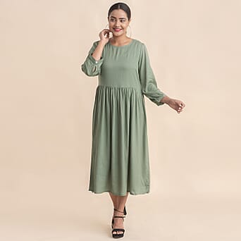 https://tjcuk.sirv.com/Products/66/3/6638959/TAMSY-Relaxed-Fit-Round-Neck-Three-Quarter-Sleeve-Womens-Midi-Dress-Gr_6638959.jpg?w=342&h=342