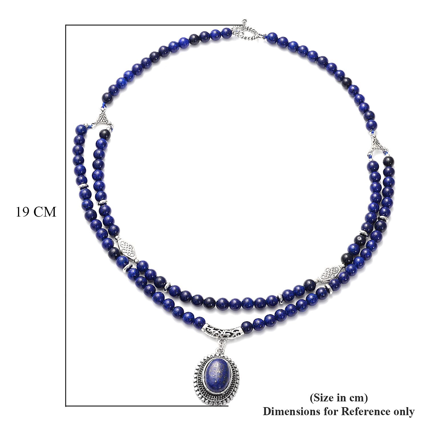Lapis Lazuli Necklace (Size - 20)
