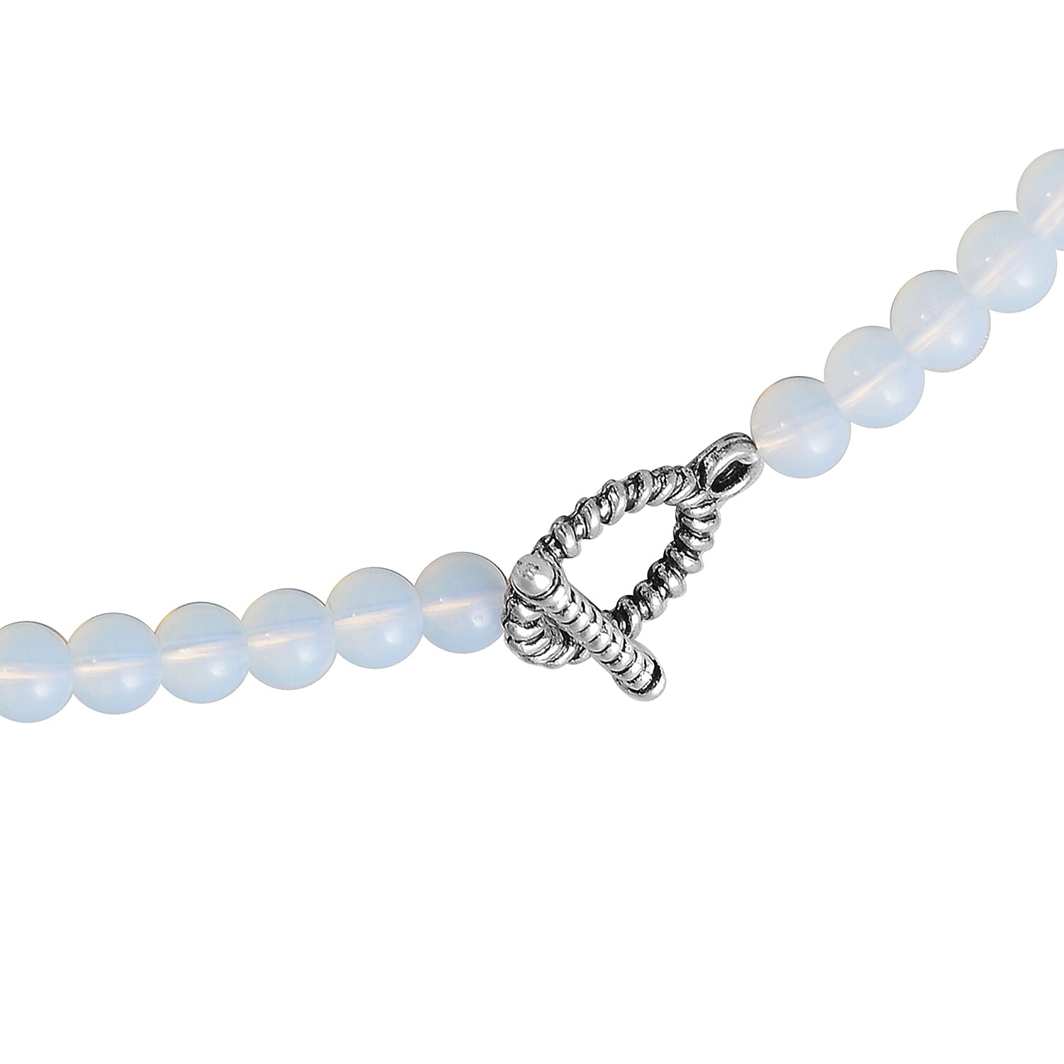 Opalite Beads Necklace (Size - 20)
