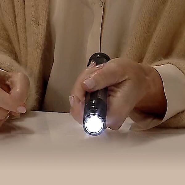 Multi Function LED Flex Flash Torch with Magnet (3xAAA Not included) - Black