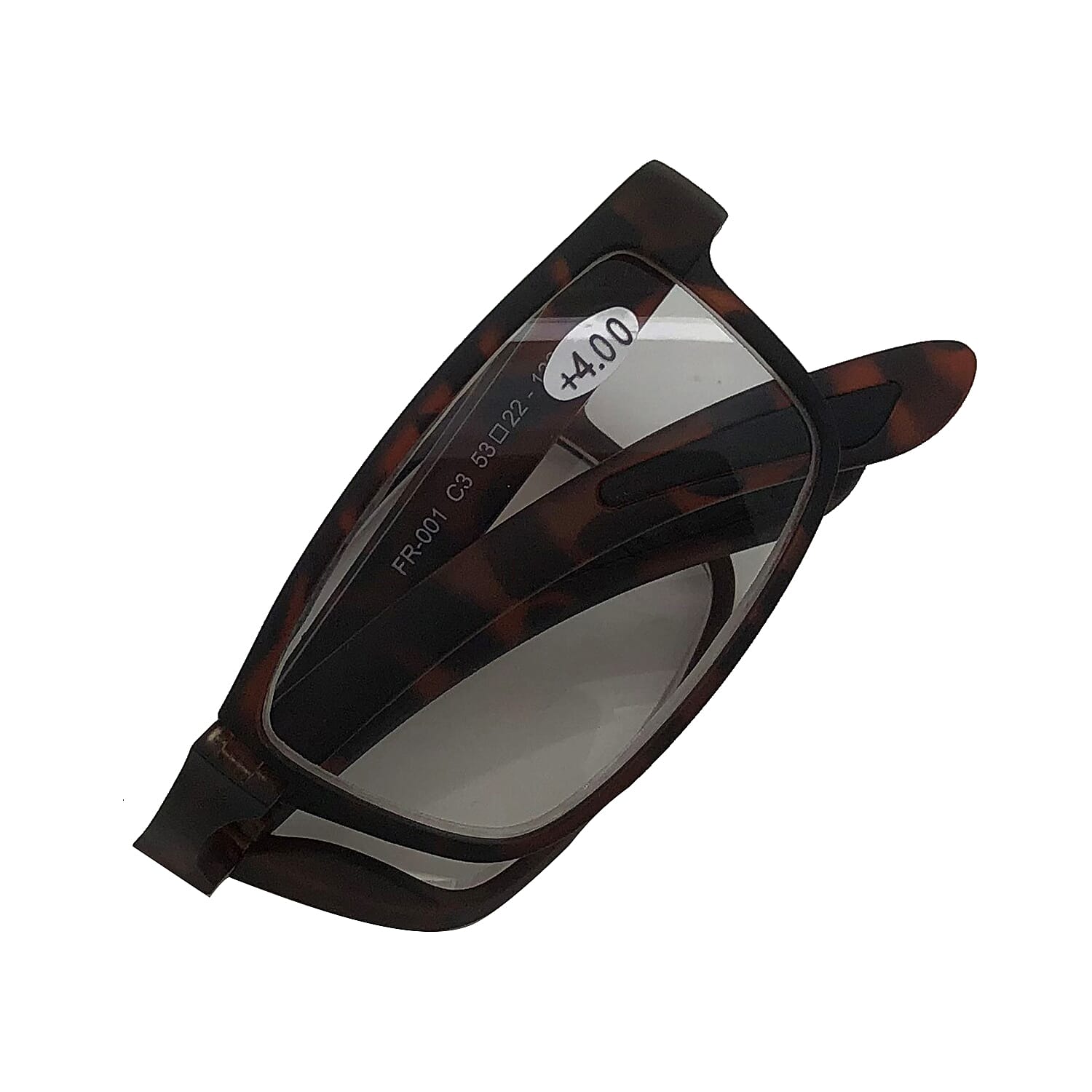 OXFORD Foldable Tortoise Reading Glasses (-3 Focus)