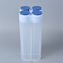 4 Storage Food Container (450ML Each) - Green