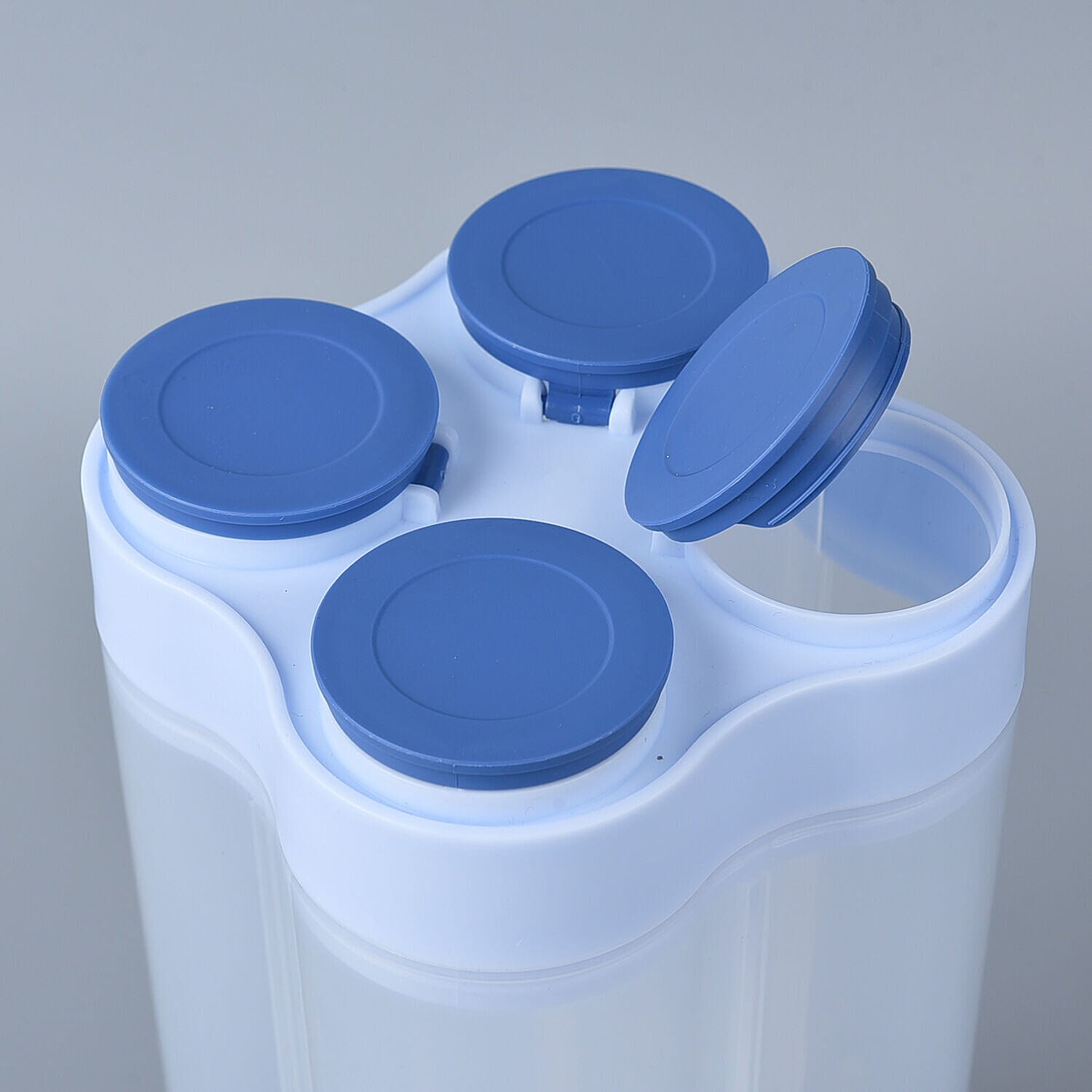 4 Storage Food Container (450ML Each) - Green