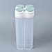 4 Storage Food Container (450ML Each) - Green