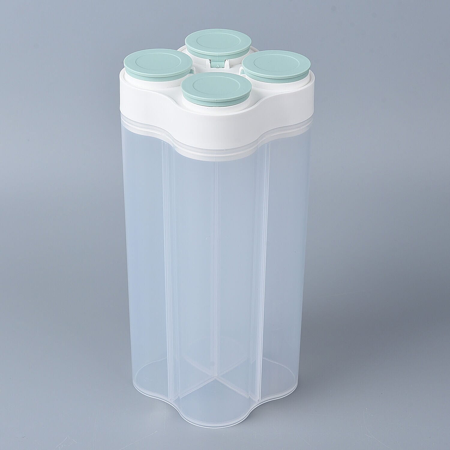 4 Part Storage Food Container (450x4 - 1800 ml) - Green