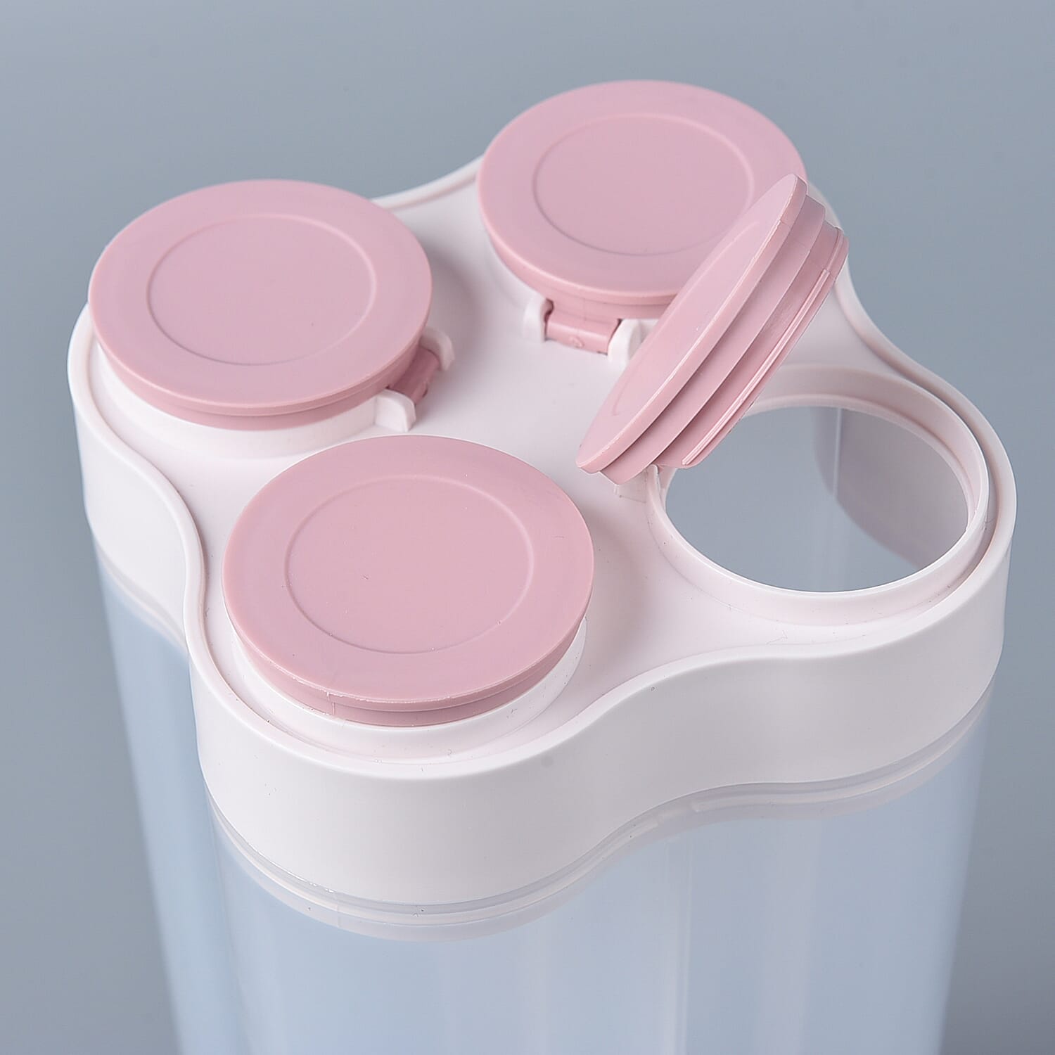4 Storage Food Container (450ML Each) - Pink