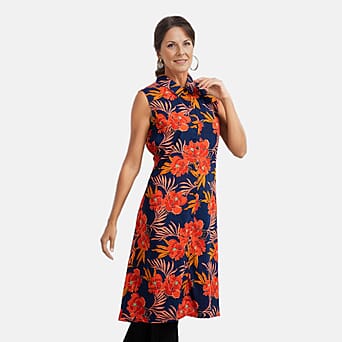 https://tjcuk.sirv.com/Products/66/3/6639076/TAMSY-Viscose-Floral-Pattern-Long-Length-Sleeveless-Dress---Red-and-Na_6639076_2.jpg?w=342&h=342