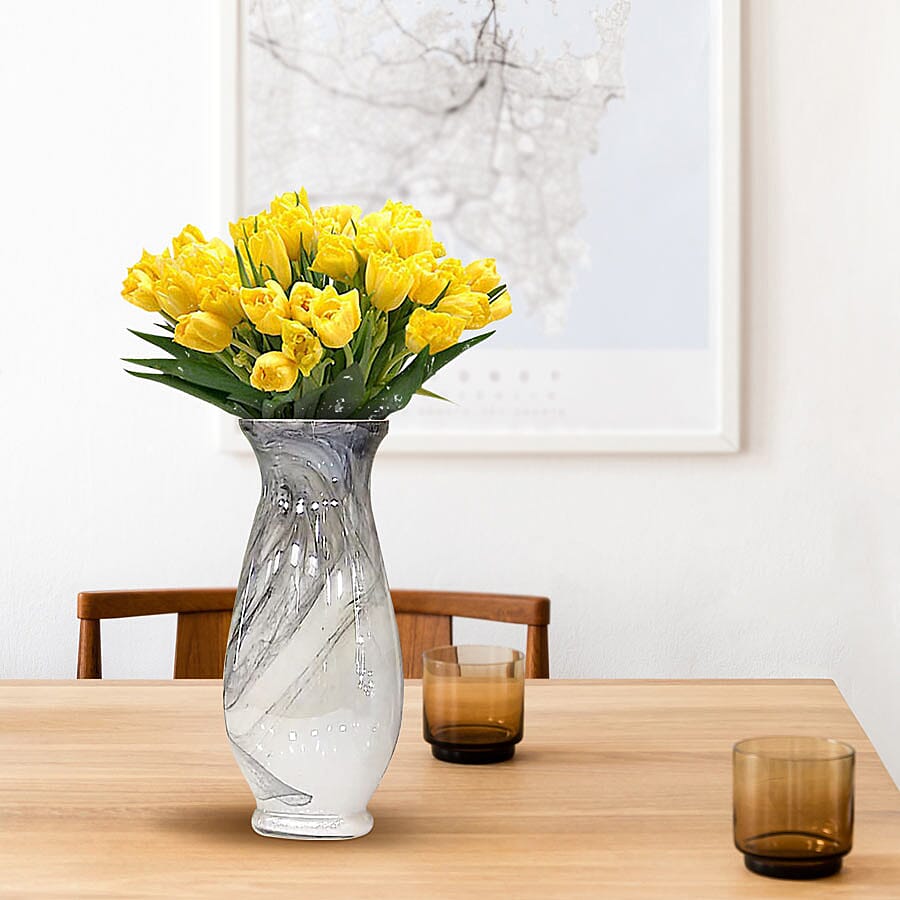 Lesser & Pavey - Marble Vase 42 cm (Size 42x15x12cm)