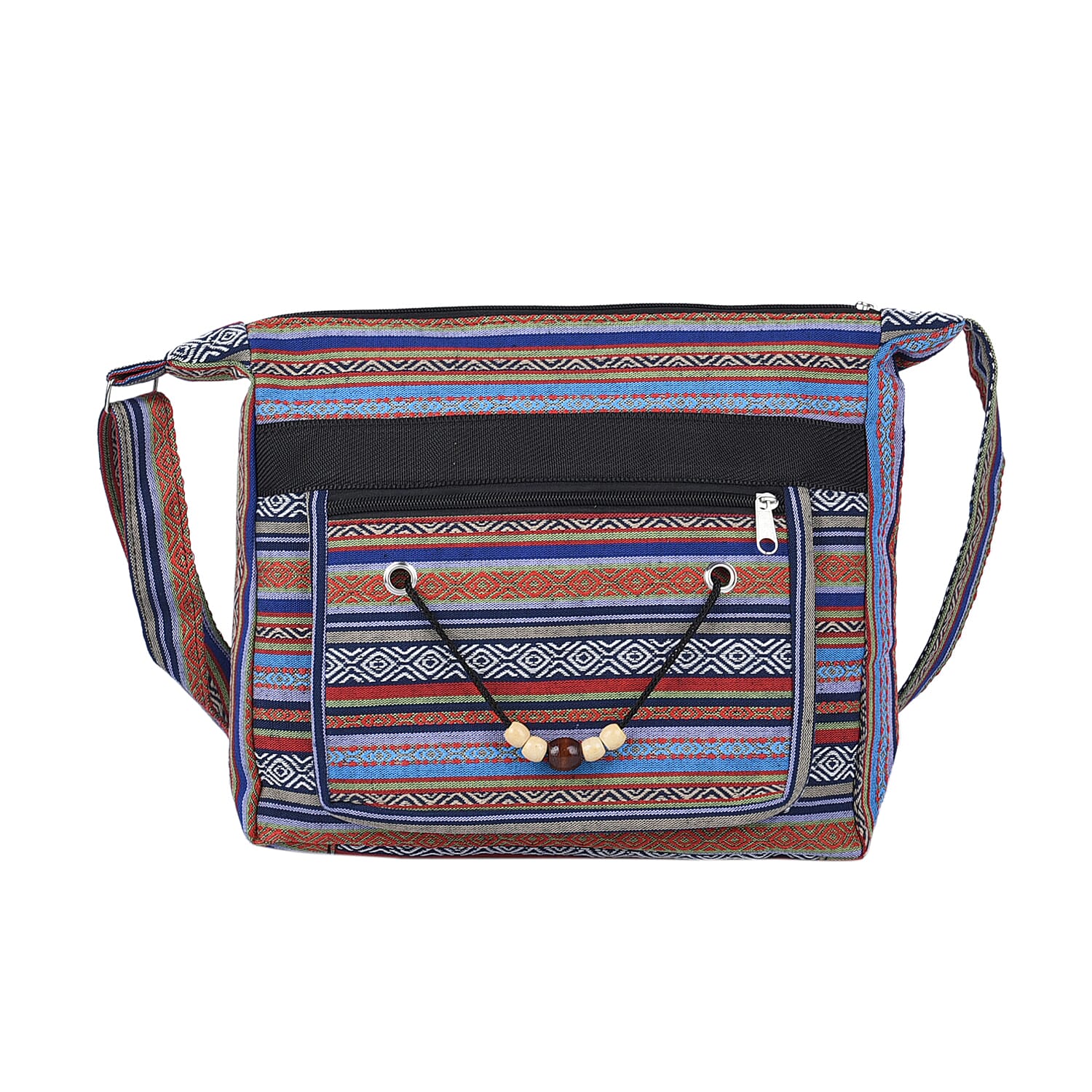 Multi Blue Color Crossbody Bag