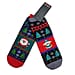 Auburn Pack of 2 Pairs of Novelty Christmas Aztec Socks