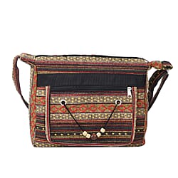 Multi Blue Color Crossbody Bag