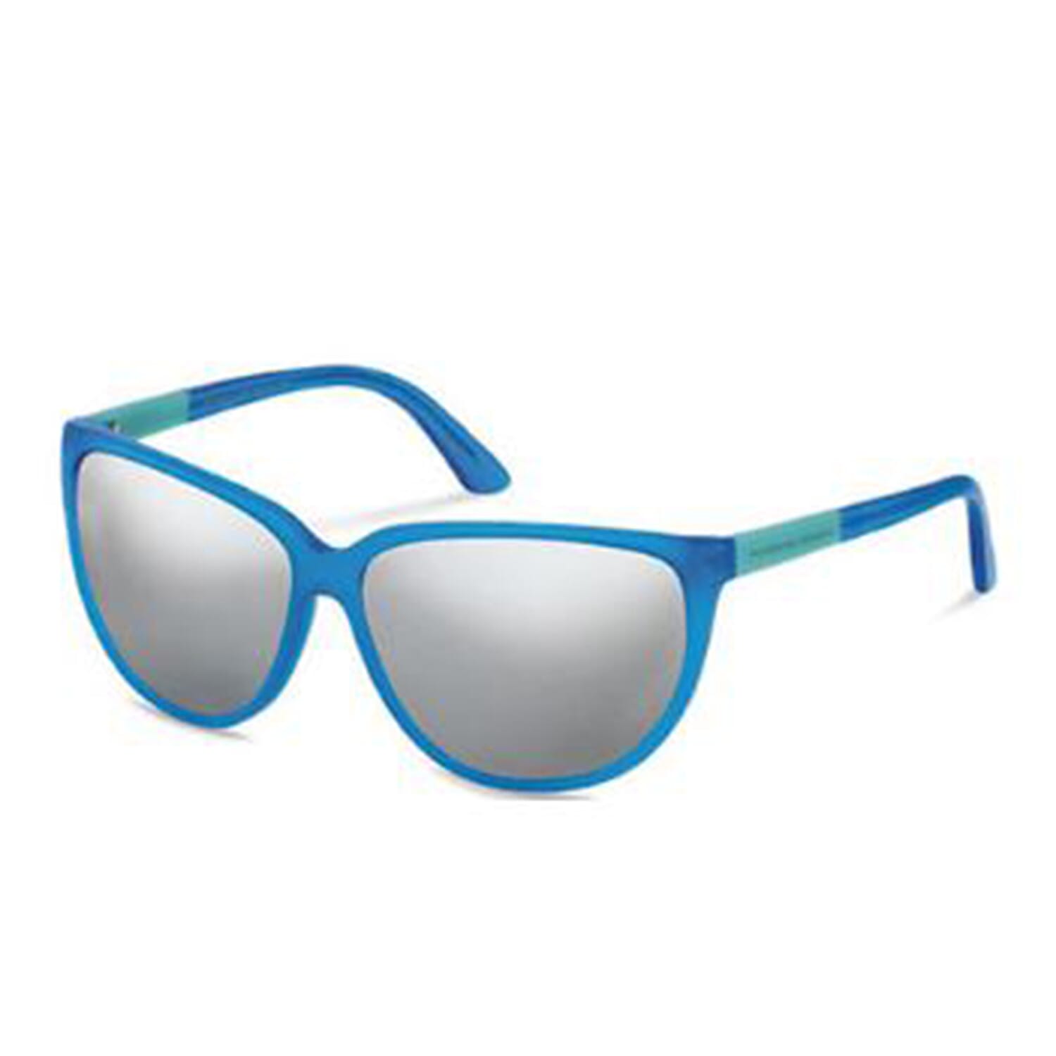 Porsche Design Ladies Blue Transparent Sunglasses