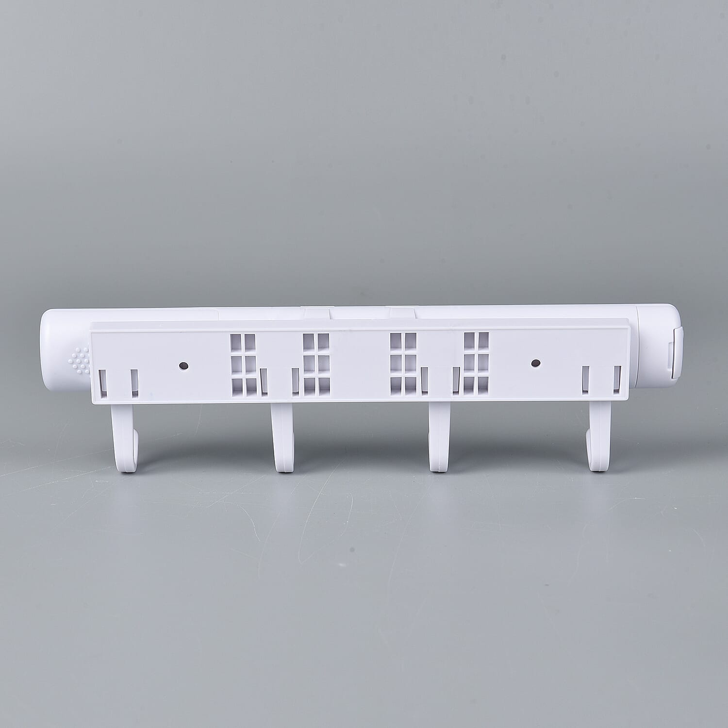 14 SMD LED Motion Sensor Night Light with 4 Hooks (3xAAA not Included) (Size 22x6Cm) - White