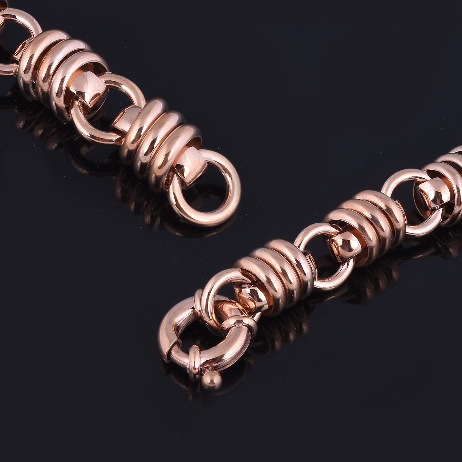 Links of London White Dial Sweetie Bracelet Watch in Rose Gold Colour -  up to 8in