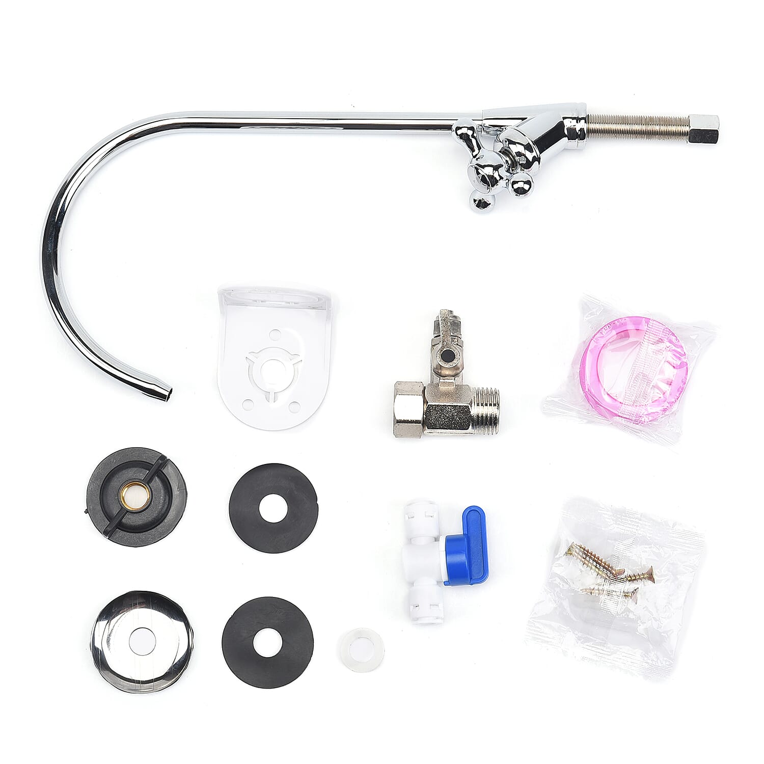 5 Stage Water Purifier Filter with PP, CTO, Resin, GAC, UF - Plumbed In