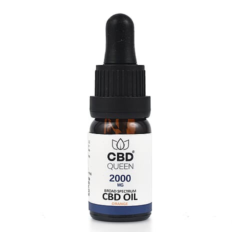 CBD Queen: Broad Spectrum Oil 20% - 2000mg - Orange 10ml
