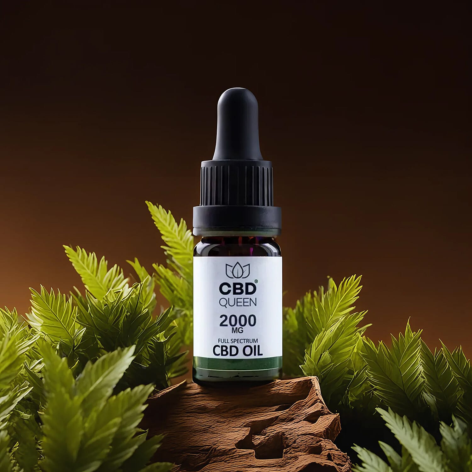 CBD Queen: Broad Spectrum Oil 20% - 2000mg - Natural - 10 ml