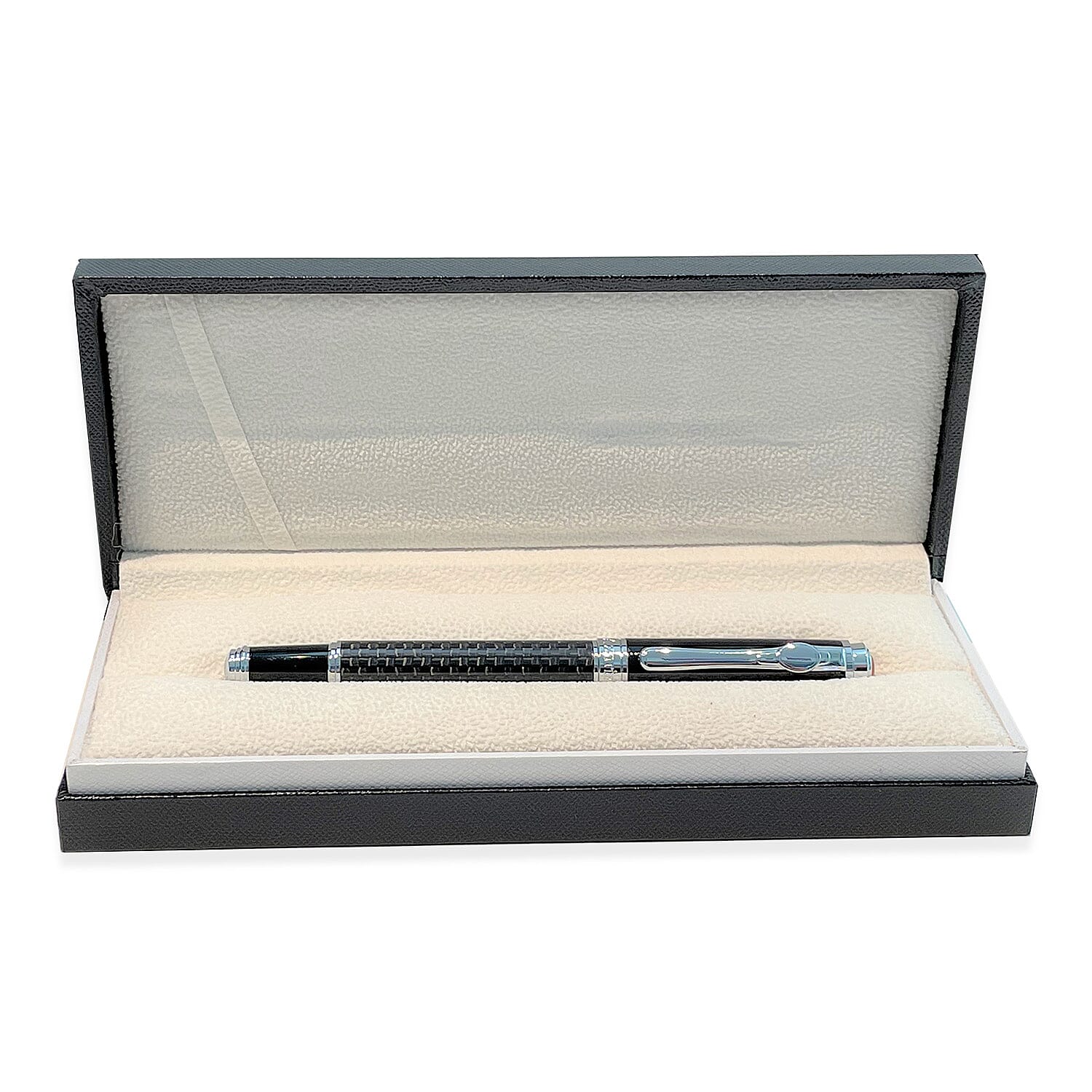 Azarine Shield Roller Pen with Snap Closure - Black