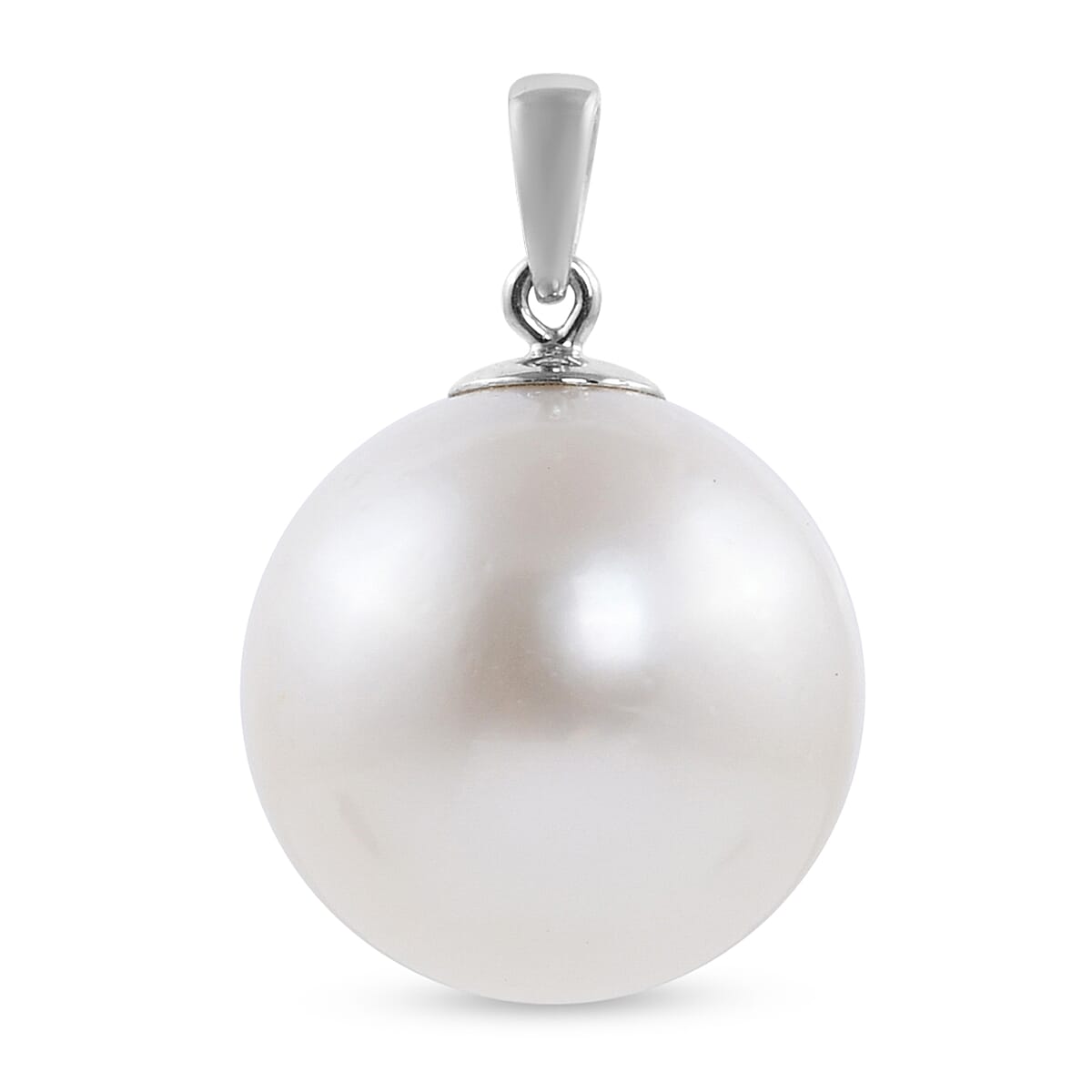 RHAPSODY 950 Platinum White South Sea Pearl (Rnd 14-15mm) Pendant