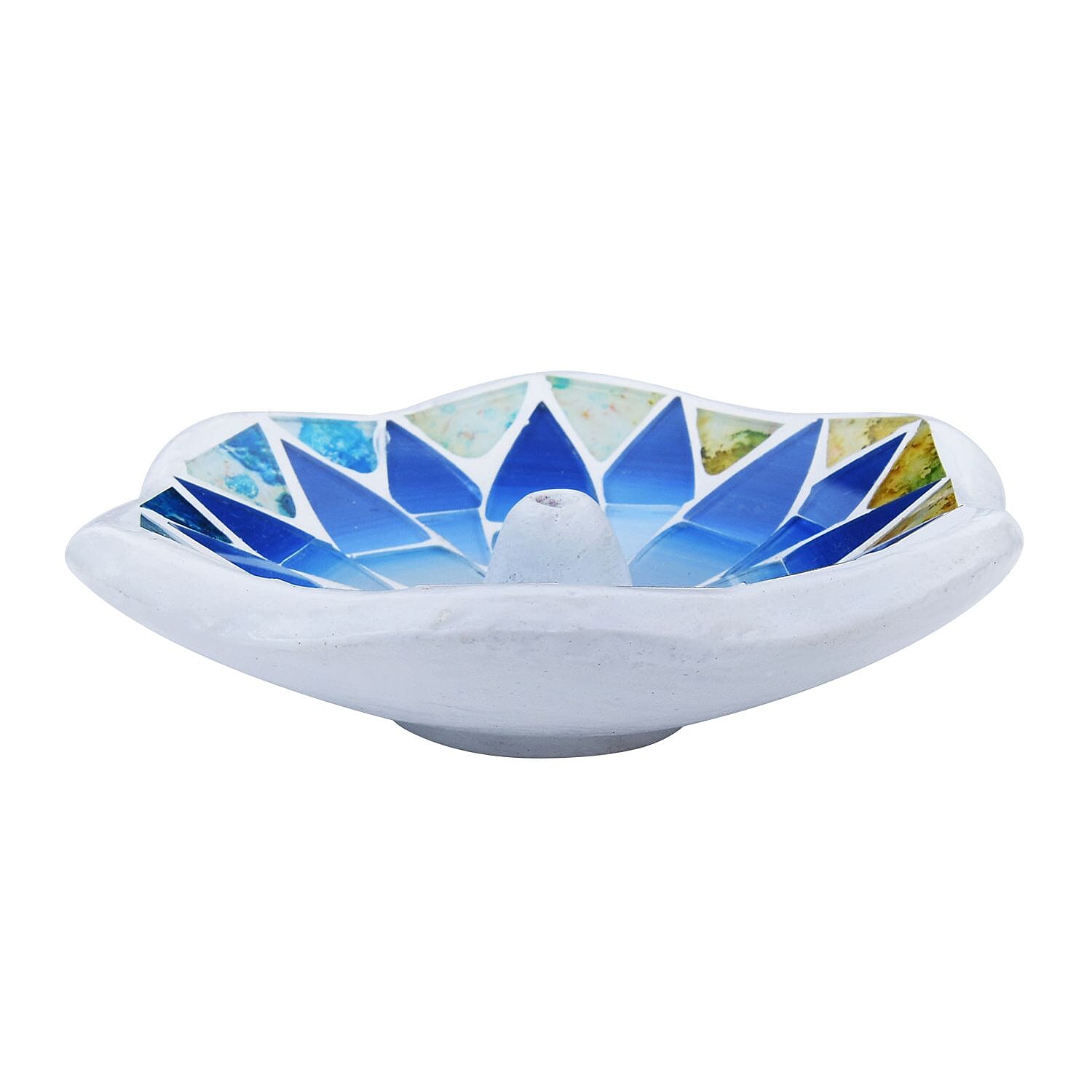 Mosaic Round incense holder with Insense