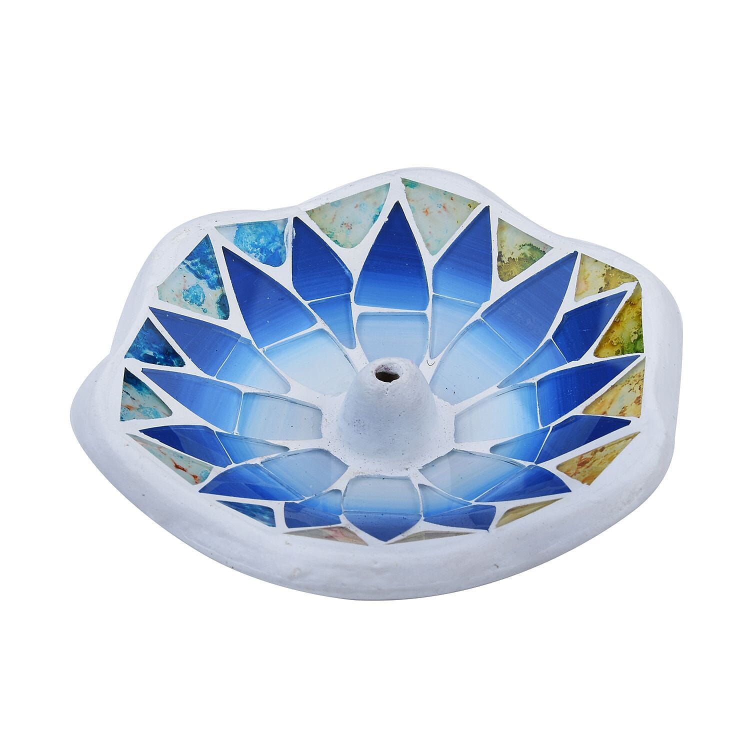 Mosaic Round incense holder with Insense