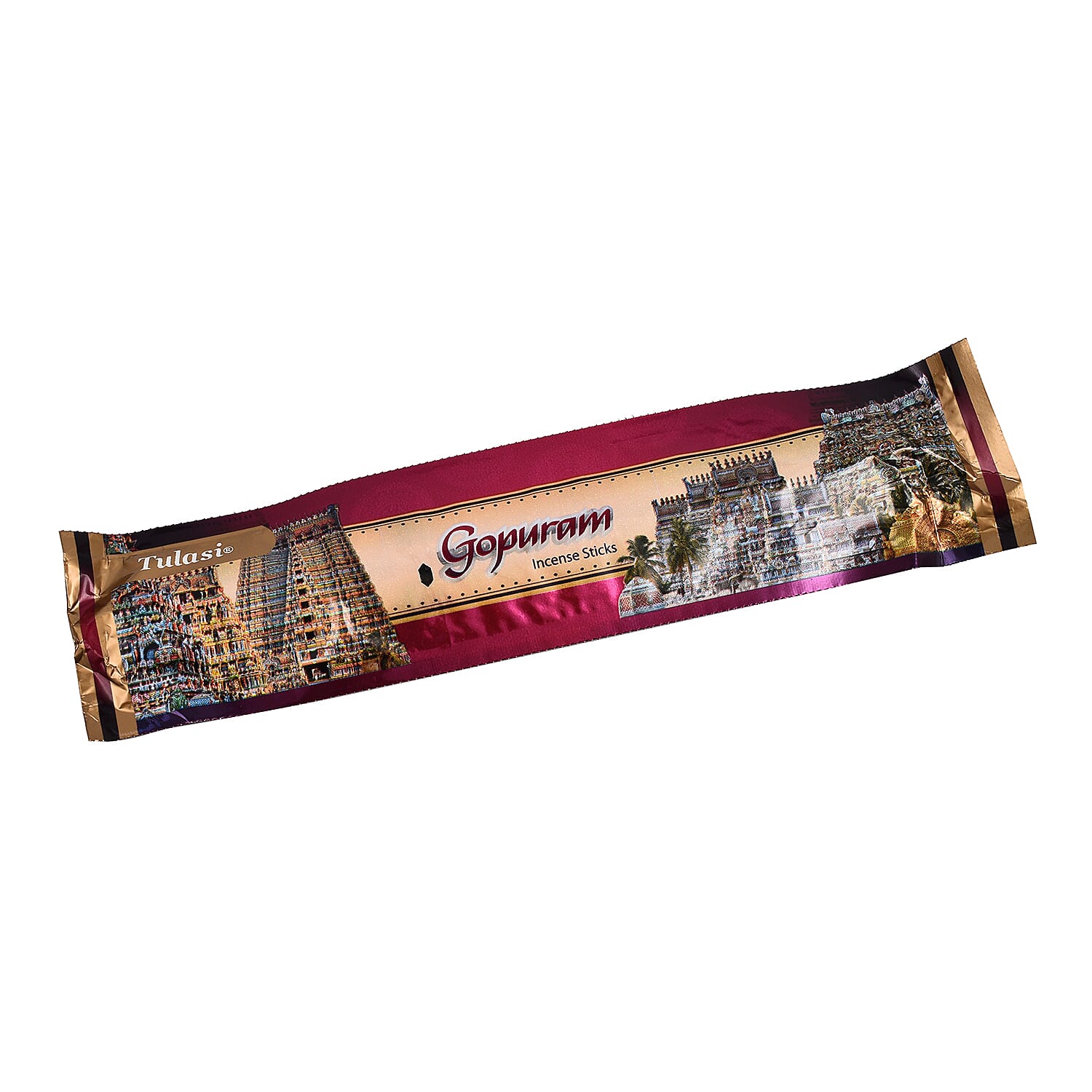 Handmade Mosaic Round Incense Holder (Size 10cm) - Red and Multi