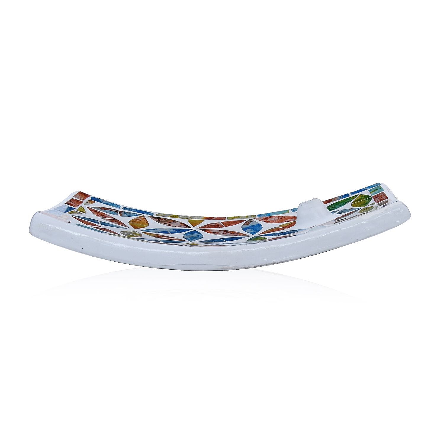 Mosaic Round incense holder with Insense