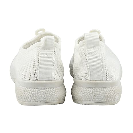 Womens Comfortable Slip-On Shoes (Size 3) - White