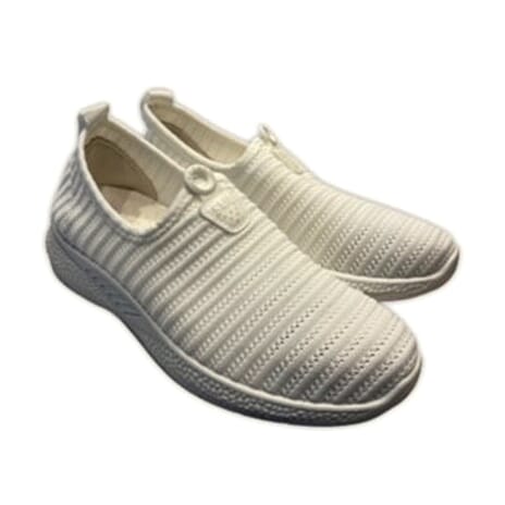 Womens Comfortable Slip-On Shoes (Size 6) - White