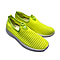 Womens Comfortable Slip-On Shoes (Size 3) - Fluorescent Green
