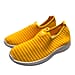 Womens Comfortable Slip-On Shoes (Size 3) - Fluorescent Green