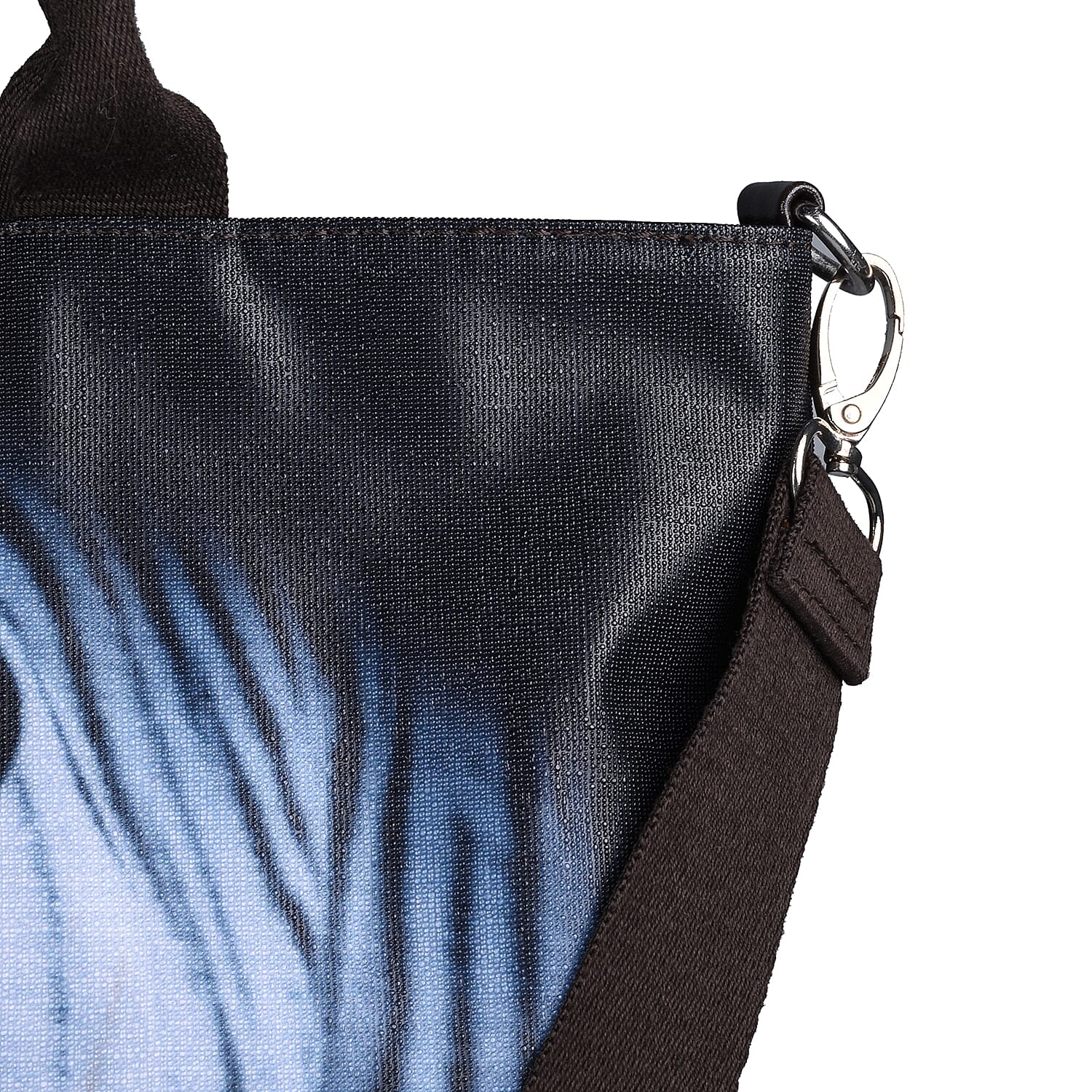 Close Out Deal - Tiger Print Shopper Bag (Size 31X10X29 cm)