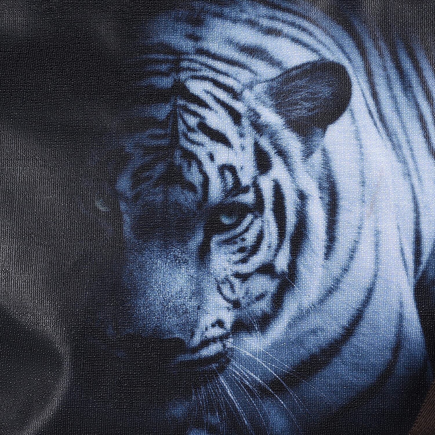 Close Out Deal - Tiger Print Shopper Bag (Size 31X10X29 cm)