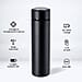 Hot & Cold Thermos Bottle with Top Temperature Display- Black