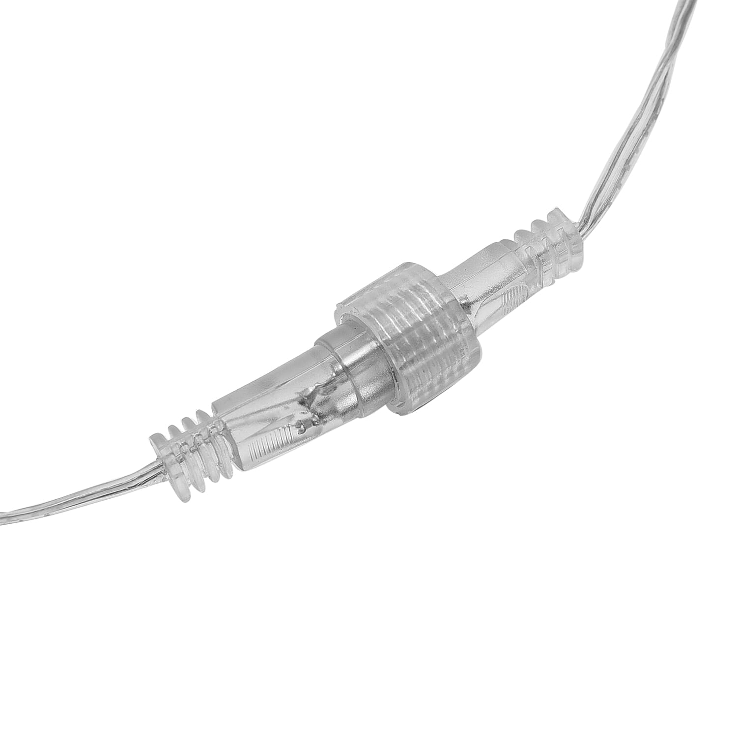 Indoor - Outdoor 8 Waterproof Waterfall LED Lights - Warm - Extendable