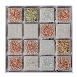 Set of 20  Sticky Mosaics Pirate Card Black