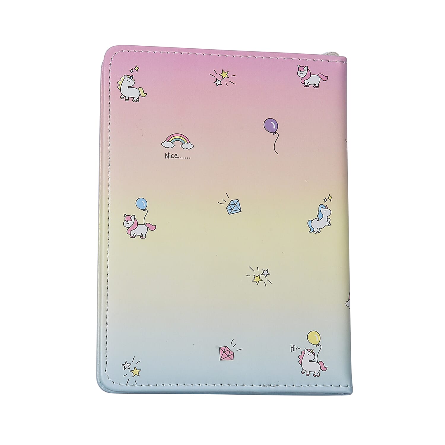 2 Piece Set - Squishy Toy Unicorn Notebook and Pen