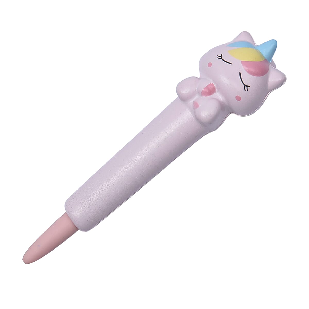 2 Piece Set - Squishy Toy Unicorn Notebook and Pen