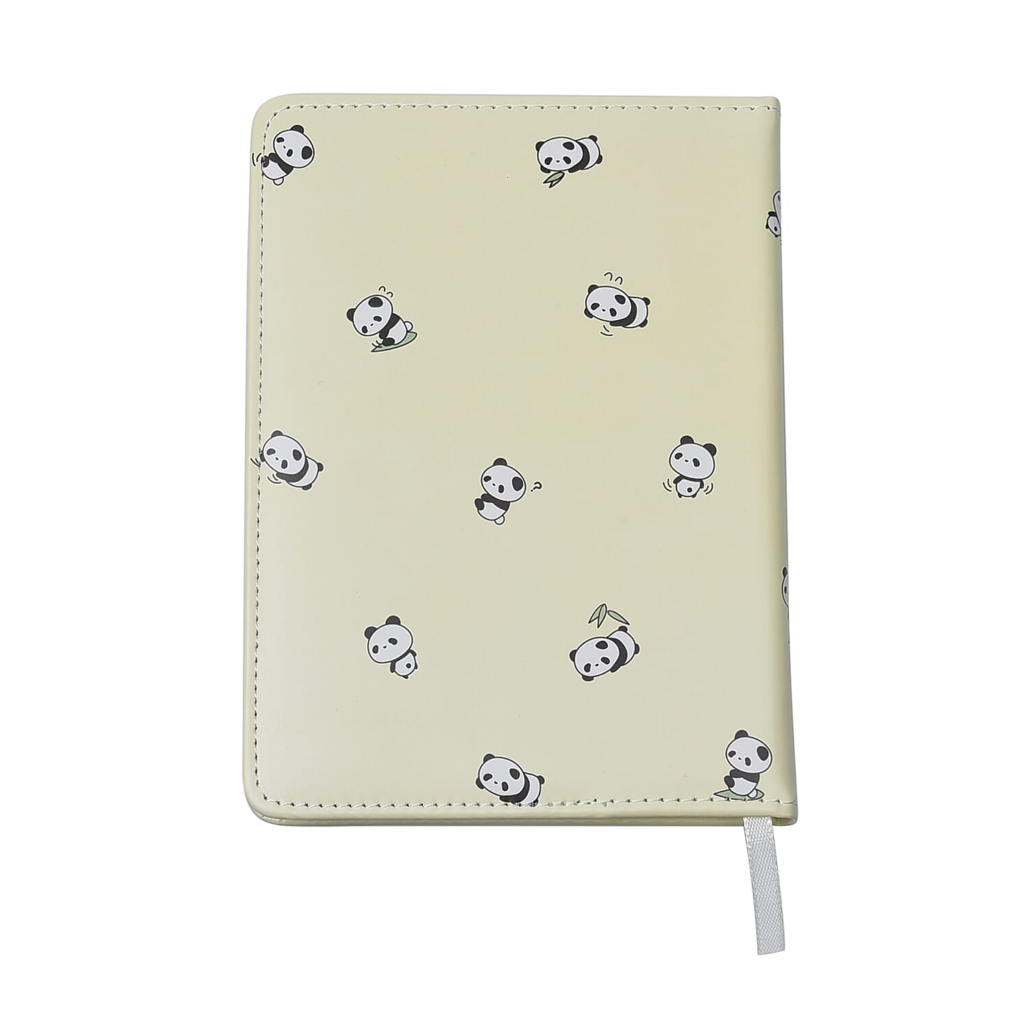 2 Piece Set - Squishy Toy Panda Notebook and Pen (Size 18x13x5 Cm) - Yellow