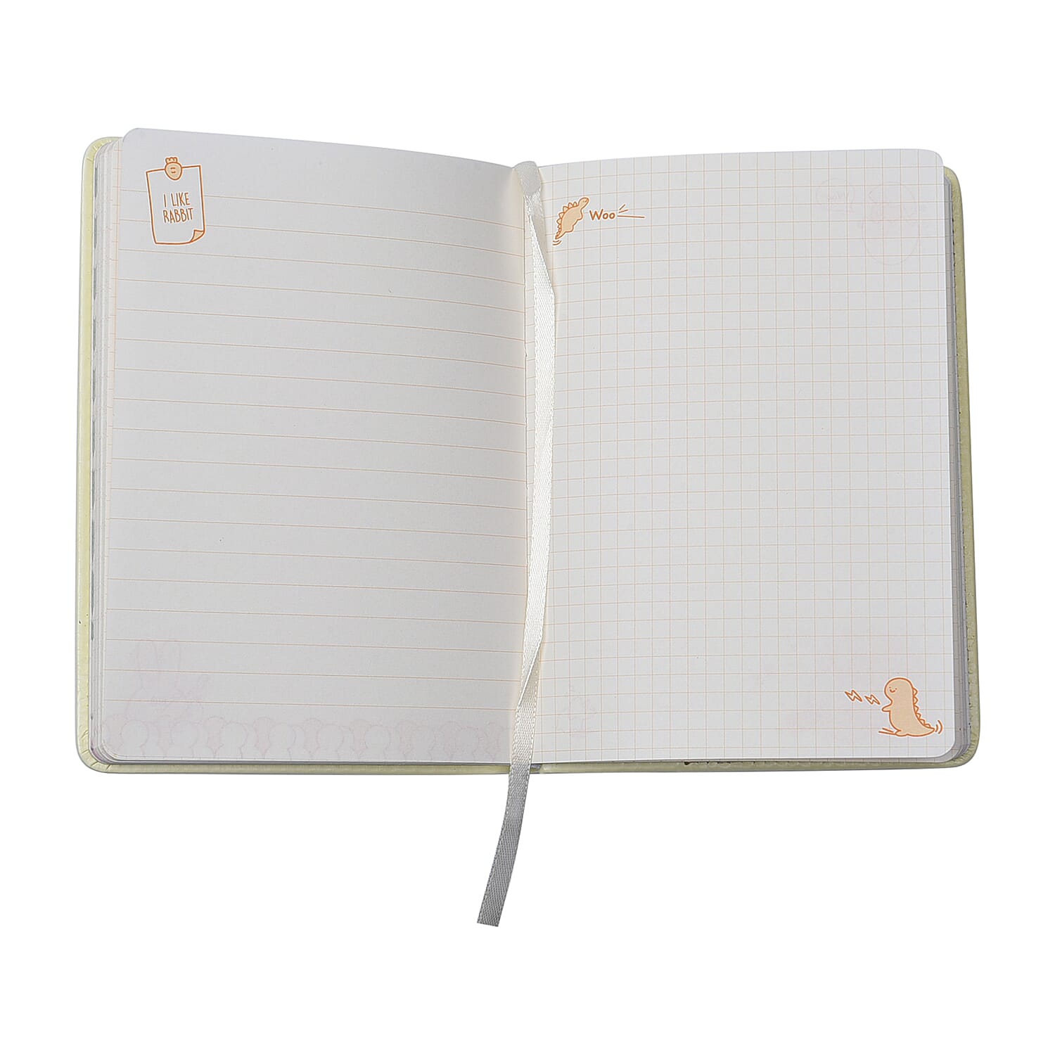 2 Piece Set - Squishy Toy Panda Notebook and Pen (Size 18x13x5 Cm) - Yellow