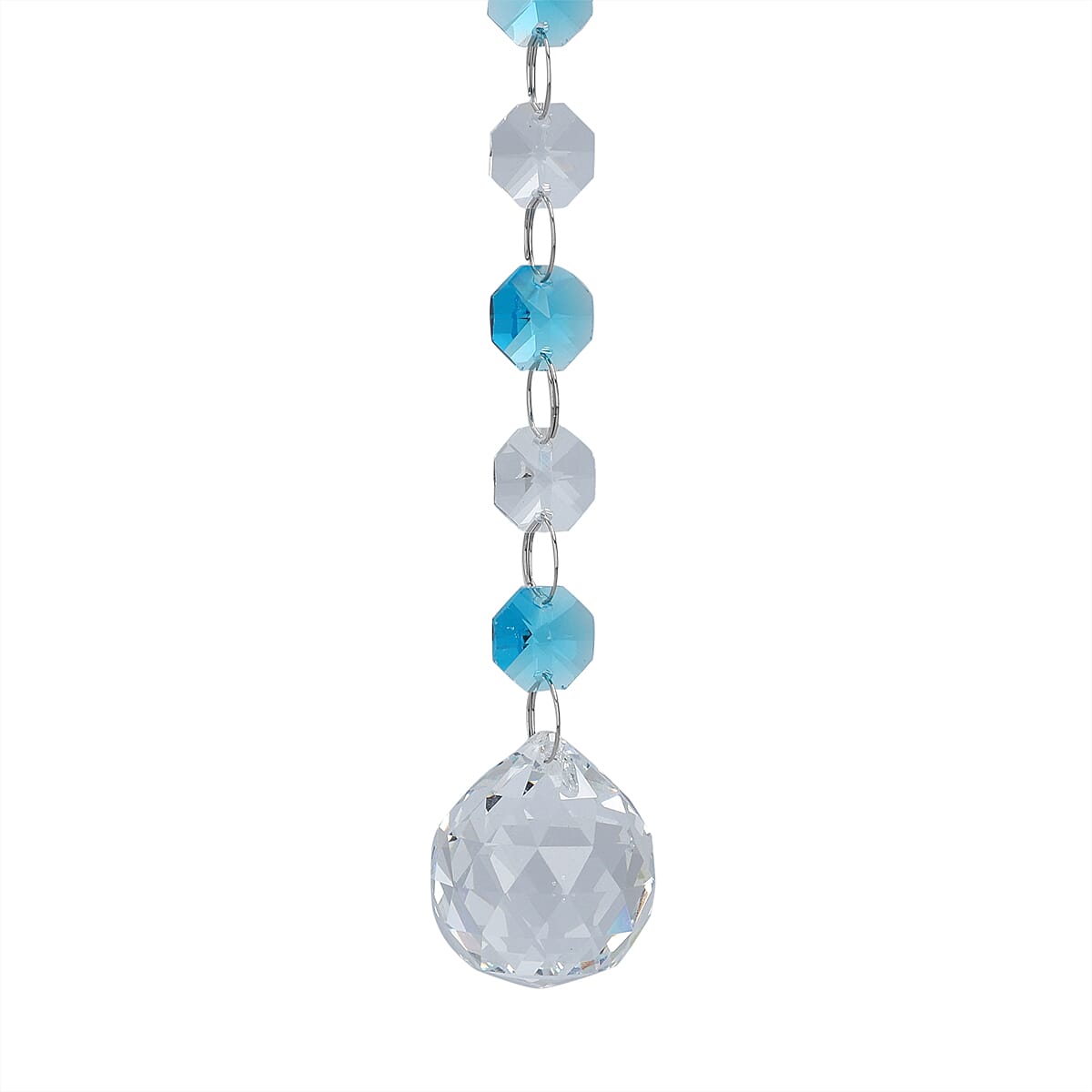 Set of 2 - Decorative Hanging Crystal Hummingbird and Dragonfly Suncatcher