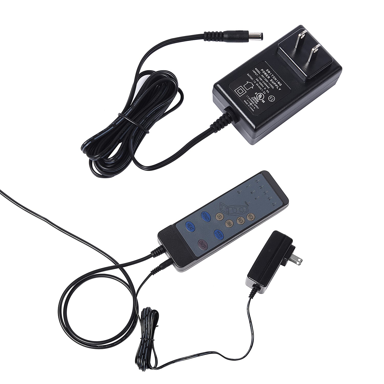 10 motors with heat massage mat