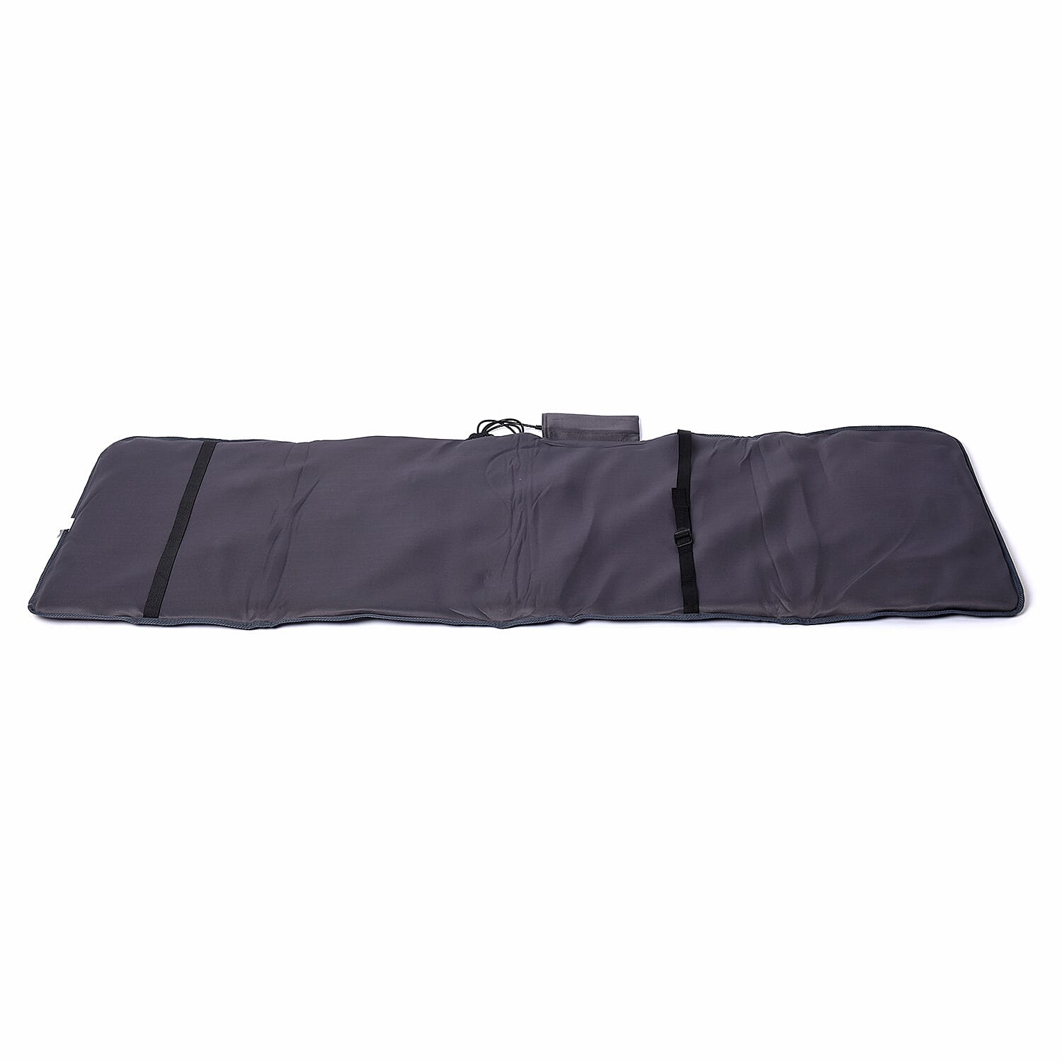 10 Motors with Full Body Heat Massage Mat (Size 179x60x3 Cm) -  Grey