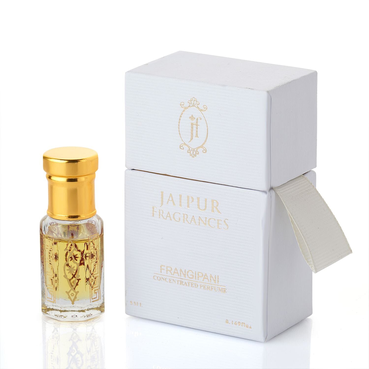 Black Friday Preview Deal - Back By Popular Demand- Jaipur Fragrance- 100% Natural Concentrated Perfume - 5ml (Frangipani)