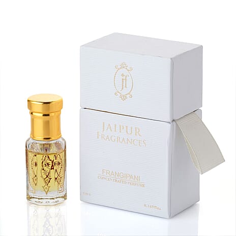 Black Friday Preview Deal - Back By Popular Demand- Jaipur Fragrance- 100% Natural Concentrated Perfume - 5ml (Frangipani)