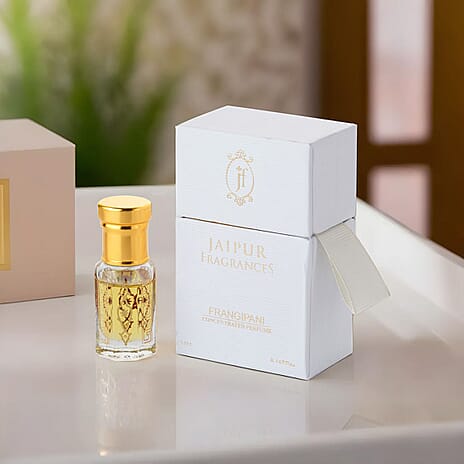 Back By Popular Demand- Jaipur Fragrance- 100% Natural Concentrated Perfume - 5ml (Frangipani)