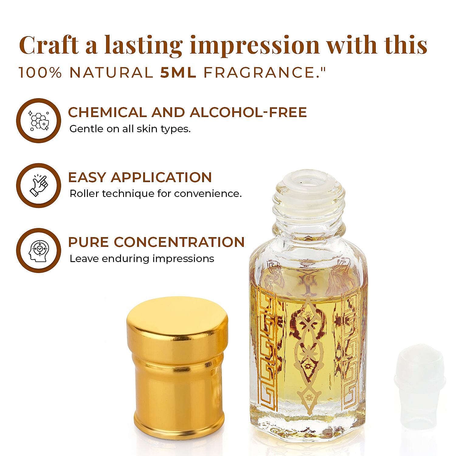 Jaipur Fragrance: Concentrated Perfume - 5ml