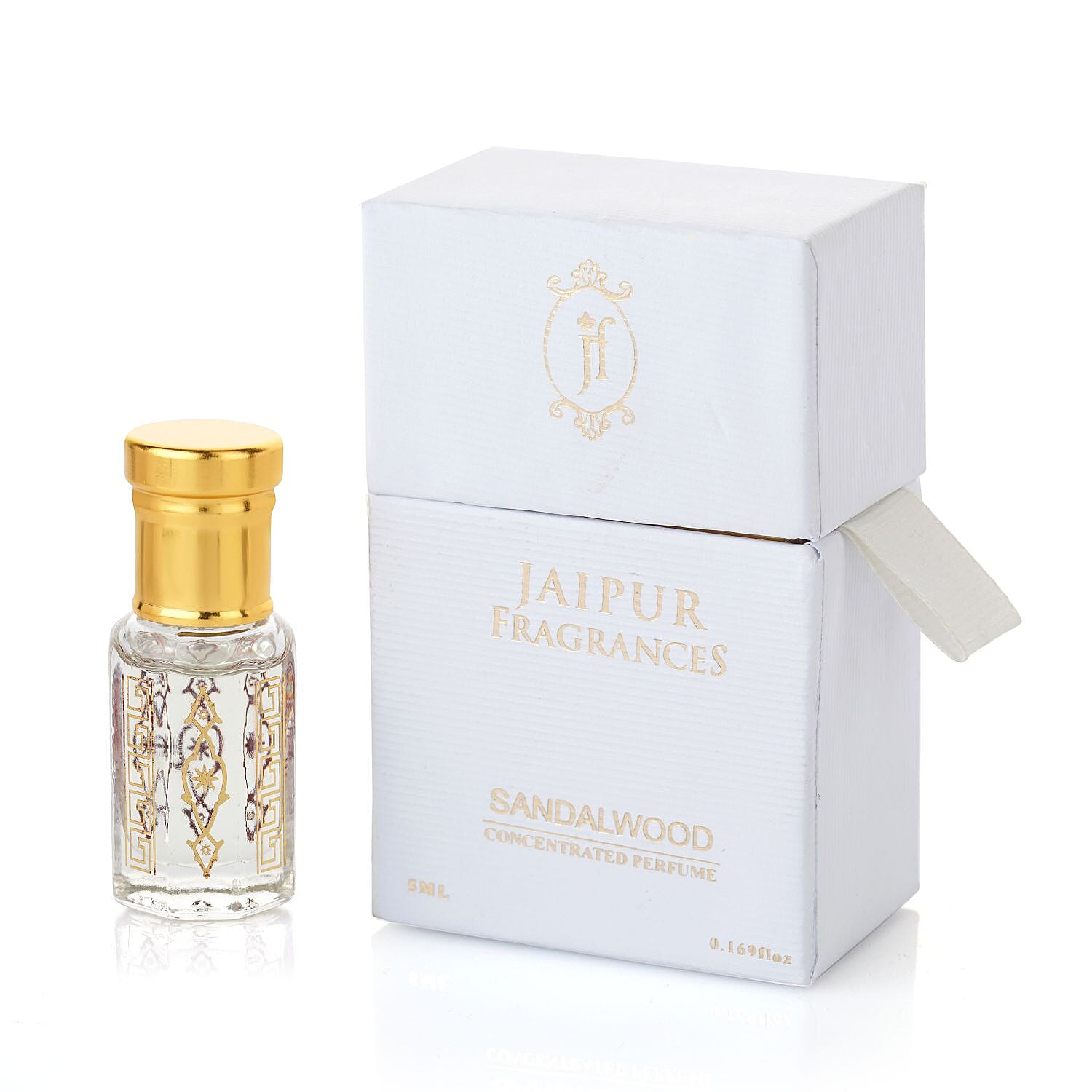 Jaipur Fragrance 100% Natural Sandalwood Fragrance Rollerball